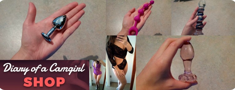bestelling dairy of a camgirl shop